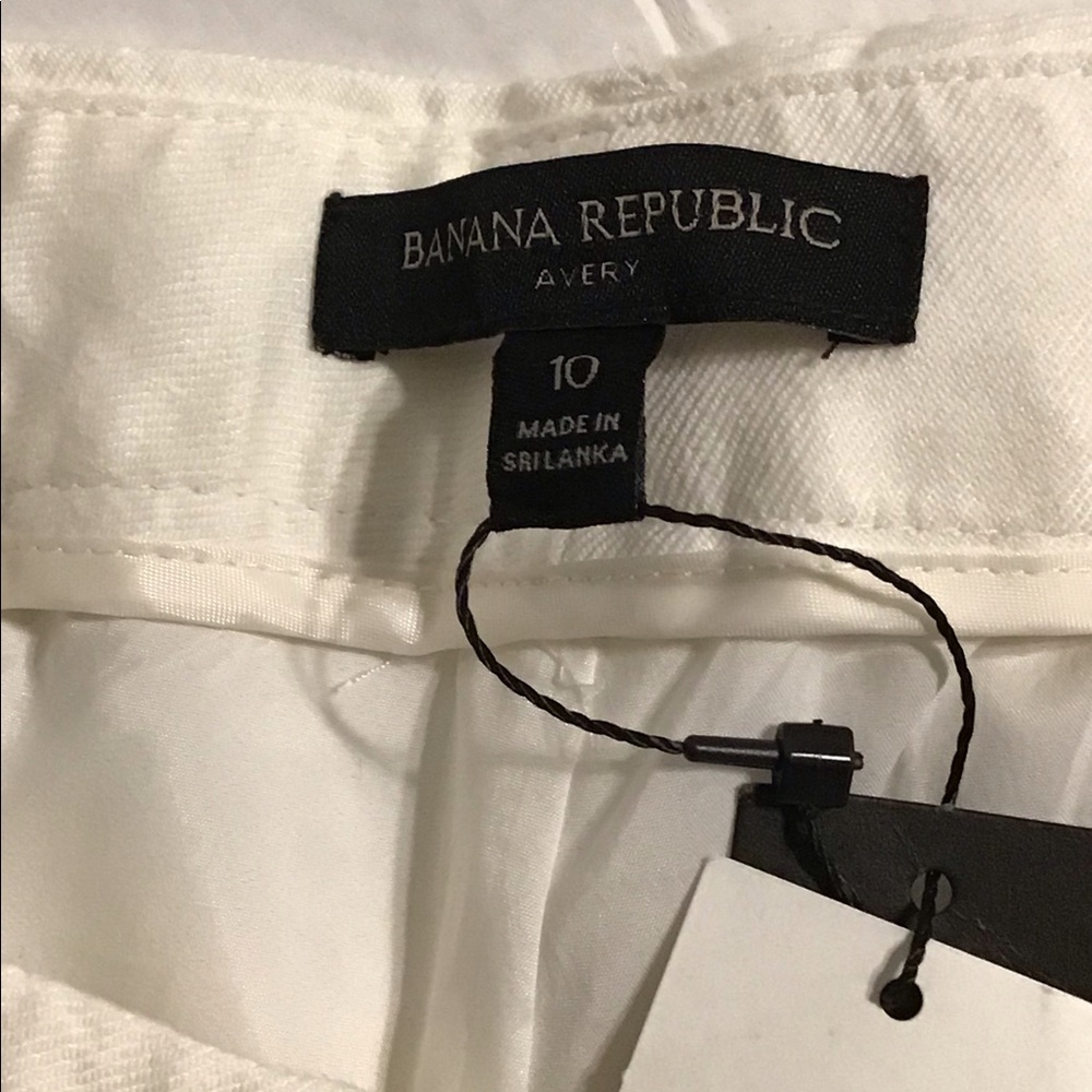 Banana Republic Avery Washable Stretch Linen Pants (NWT) - Picture 8 of 8